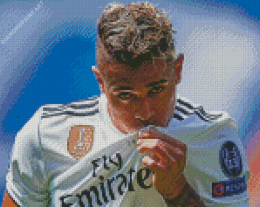 Mariano Diaz Player Diamond Painting