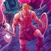 Masters Of The Universe He Man Art Diamond Painting