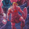 Masters Of The Universe He Man Art Diamond Painting