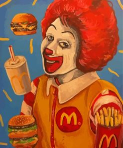 McDonald Clown Diamond Painting