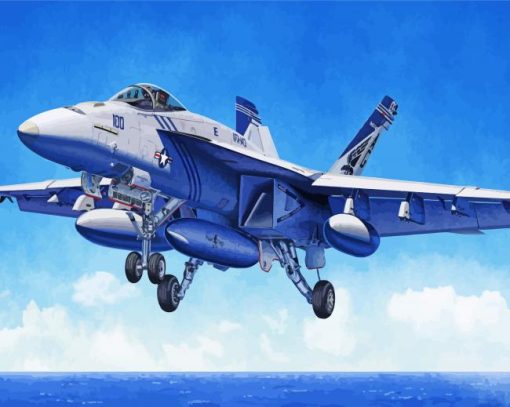 McDonnell Douglas FA 18 Hornet Art Diamond Painting