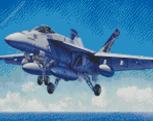 McDonnell Douglas FA 18 Hornet Art Diamond Painting