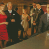 Mad Men Characters Diamond Painting