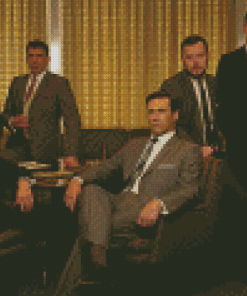 Mad Men Movie Characters Diamond Painting