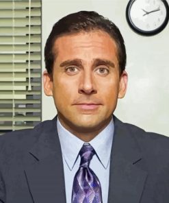 Michael Scott Diamond Painting