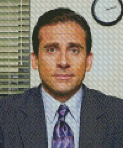 Michael Scott Diamond Painting