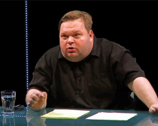 Mike Daisey American Monologist Diamond Painting