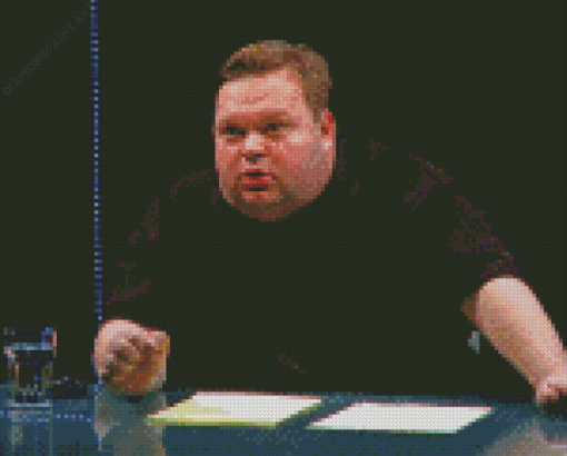 Mike Daisey American Monologist Diamond Painting