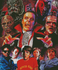 Monster Squad Artwork Diamond Painting