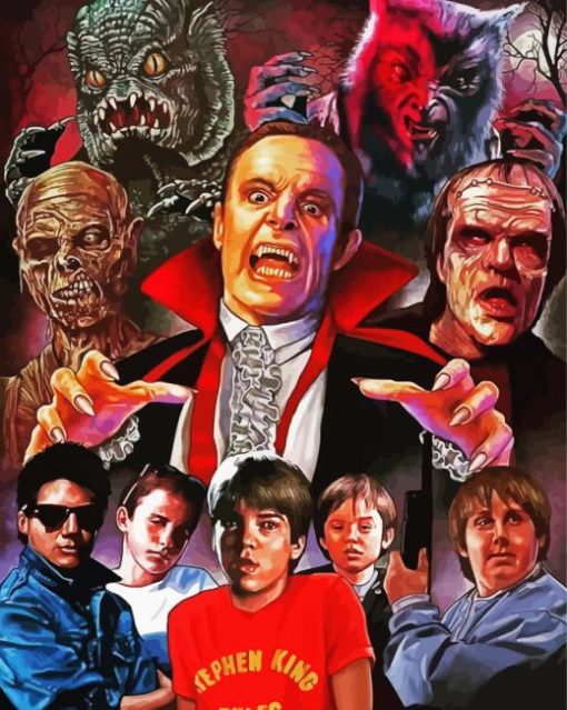 Monster Squad Artwork Diamond Painting