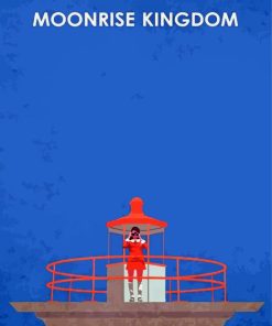 Moonrise Kingdom Movie Poster Diamond Paintings