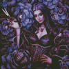 Morticia Addams Diamond Painting