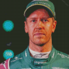 Motorsports Driver Sebastian Vettel Diamond Paintings