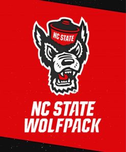 NC State Wolfpack Logo Diamond Painting