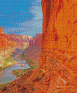 Nankoweap Trail In Grand Canyon Arizona Diamond Paintings