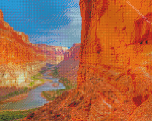 Nankoweap Trail In Grand Canyon Arizona Diamond Paintings