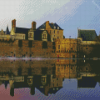 Nantes Chateau Des Ducs De Bretagne Refletion Diamond Painting