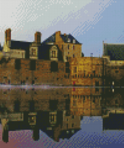 Nantes Chateau Des Ducs De Bretagne Refletion Diamond Painting