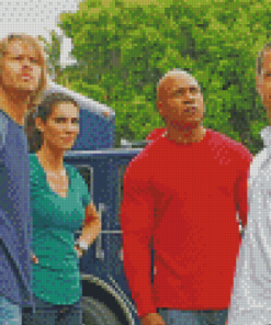 Ncis Los Angeles Characters Diamond Painting