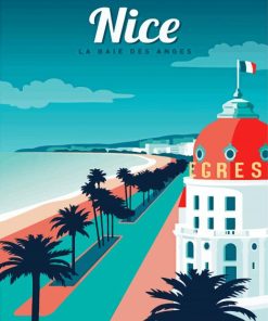 Nice City Poster Diamond Painting