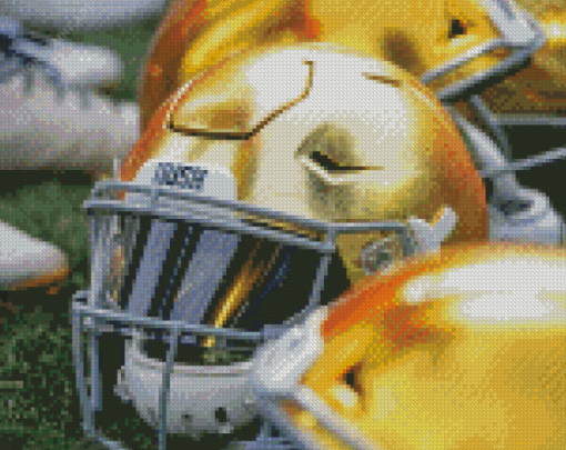 Notre Dame Helmets Diamond Painting