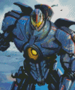 Pacific Rim Jaeger Diamond Painting