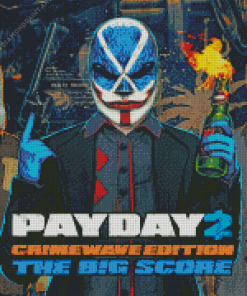 Payday 2 Poster Diamond Painting