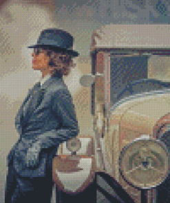 Peaky Blinders Polly Gray Diamond Painting