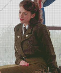 Peggy Carter Character Diamond Painting