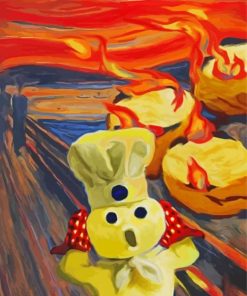 Pillsbury Boy Screaming Diamond Painting