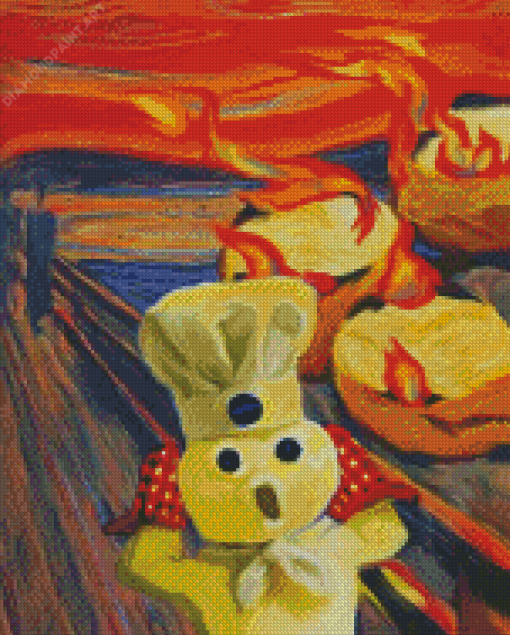 Pillsbury Boy Screaming Diamond Painting