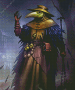 Plague Doctor Diamond Painting