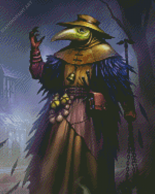 Plague Doctor Diamond Painting