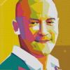 Pop Art Alan Shearer Diamond Painting