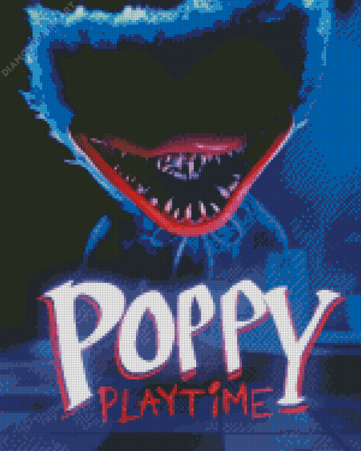 Poppy Playtime Game Poster Diamond Painting