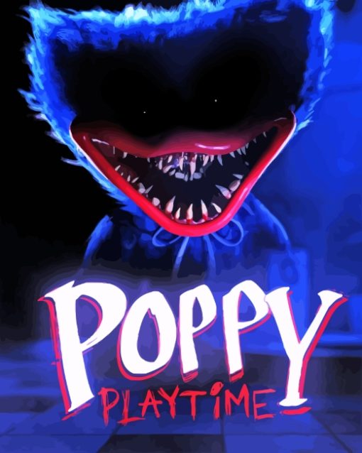 Poppy Playtime Game Poster Diamond Painting