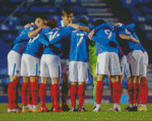 Portsmouth Football Club Team Diamond Painting