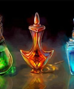 Potion Bottles Diamond Painting