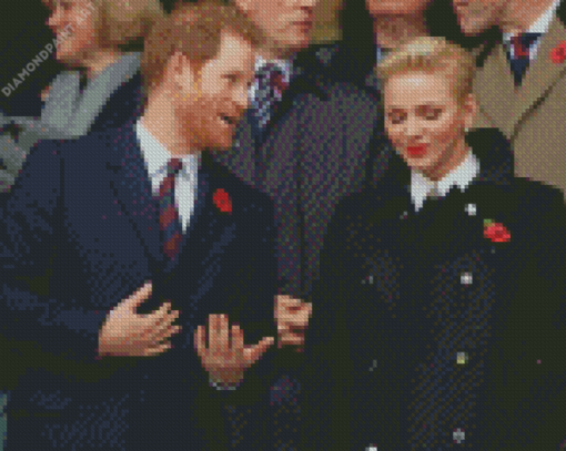 Prince Harry And Princess Of Monaco Diamond Paintings