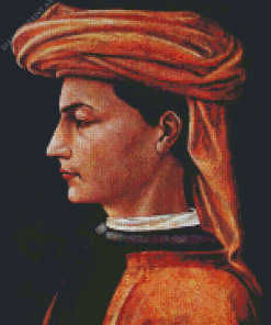 Profile Of A Man By Paolo Uccello Diamond Painting