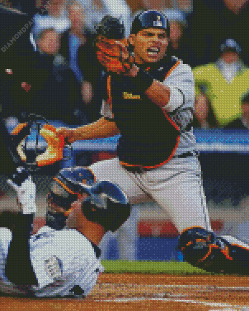 Pudge Rodriguez Sport Diamond Painting