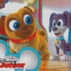 Puppy Pals Anime Diamond Painting