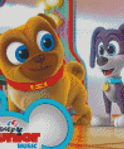 Puppy Pals Anime Diamond Painting