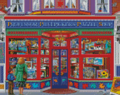 Puzzle Toy Store Diamond Painting