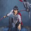 Qrow Branwen In The Rain Diamond Painting