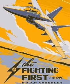 RAAF Military Poster Diamond Paintings