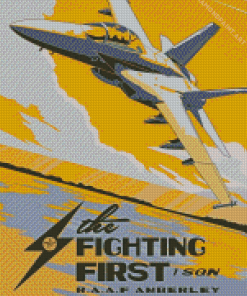 RAAF Military Poster Diamond Paintings