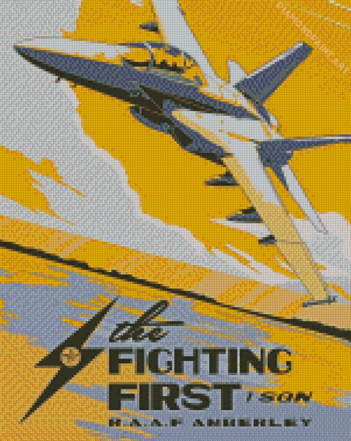 RAAF Military Poster Diamond Paintings