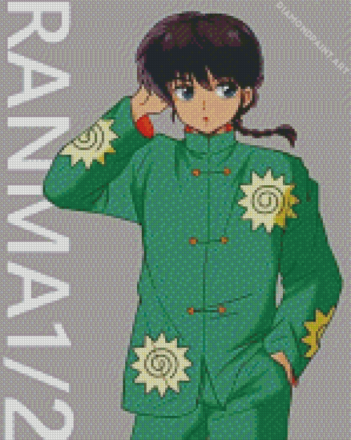 Ranma Anime Diamond Painting