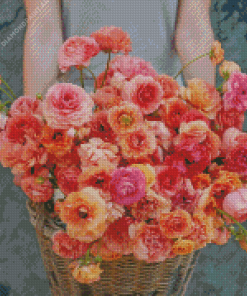 Ranunculus Diamond Painting